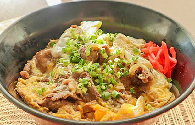 玉子とじ牛丼