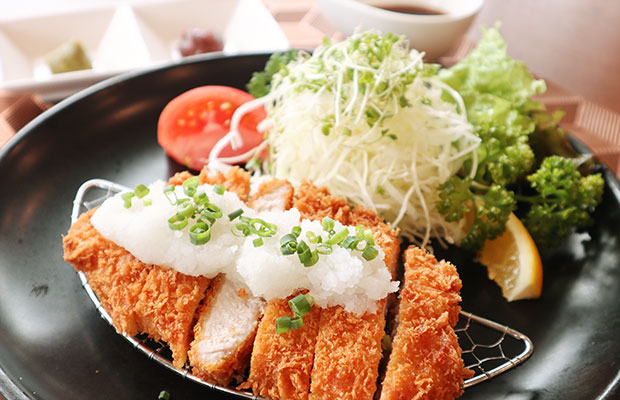 おろしロースカツ御膳